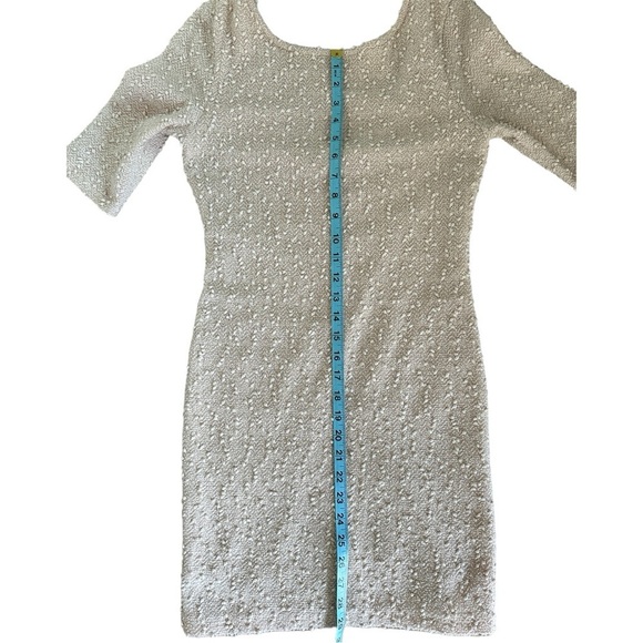 Forever 21 | Cream coloured BodyCon Dress | size Medium - Picture 6 of 9